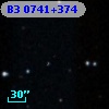 B3 0741+374