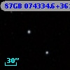 87GB 074334.6+361915