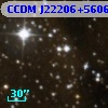CCDM J22206+5606B