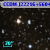 CCDM J22216+5604A