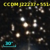 CCDM J22237+5514B