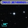 2MASS J07480868+2833332