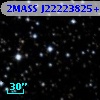 2MASS J22223825+5443368