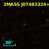 2MASS J07483324+2323300
