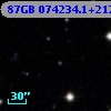 87GB 074234.1+212323