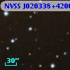 NVSS J020338+420641