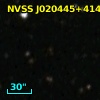 NVSS J020445+414943