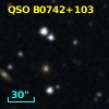 QSO B0742+103