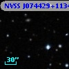 NVSS J074429+113408