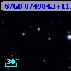 87GB 074904.3+115935