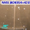 NVSS J020354+421523