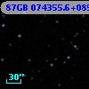 87GB 074355.6+085254
