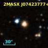 2MASX J07423777+0038456