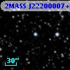 2MASS J22200007+5458068