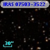 IRAS 07503-3522