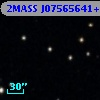 2MASS J07565641+4013084