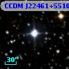 CCDM J22461+5510AB