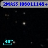 2MASS J08011148+3932438