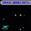 2MASS J08022071+3933562