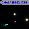 2MASS J08024234+3912549