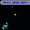 2MASS J08024687+3949578