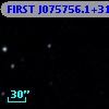FIRST J075756.1+310450