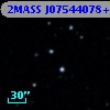 2MASS J07544078+3029387