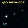 QSO B0800+3031