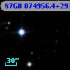 87GB 074956.4+293337