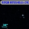 87GB 075543.1+282101