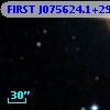 FIRST J075624.1+295007