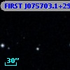 FIRST J075703.1+291325