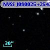 NVSS J080025+254727