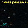 2MASS J08033041+2628242