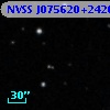 NVSS J075620+242612