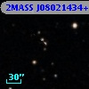 2MASS J08021434+1555207