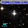 CCDM J22560+5702AB