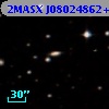 2MASX J08024862+0017141