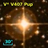 V* V407 Pup