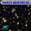 2MASX J08030516-2612006