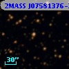 2MASS J07581376-2834545