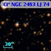 Cl* NGC 2483     LJ      74