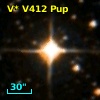 V* V412 Pup