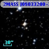 2MASS J08033200-3906172