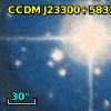 CCDM J23300+5833E