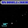WN B0805.1+3603B