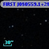 FIRST J080559.1+284625