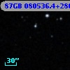 87GB 080536.4+280709