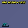 GB6 B0809+0435