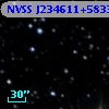 NVSS J234611+583320